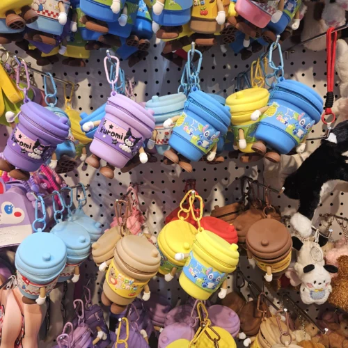 Coin Holder and Bag charm_result Mini Character Coin Holder Bag Charm