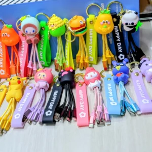 Cute Character Keychains Collection