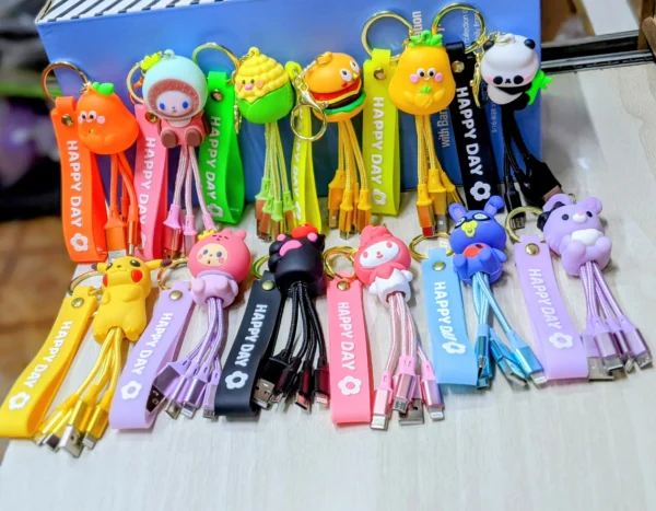 Cute Character Keychains Collection