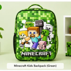 Minecraft Kids Backpack – Green