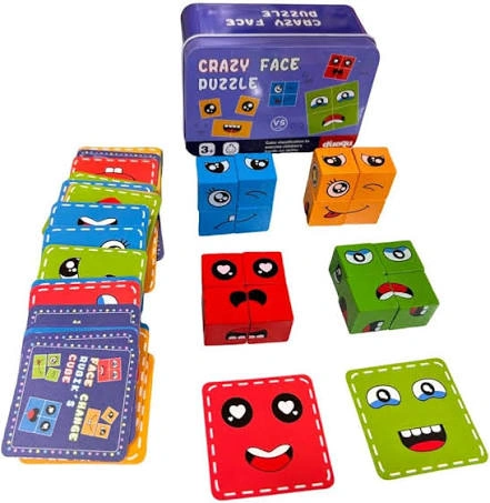 images (4)_result Crazy Face Puzzle Game for Kids 3+ | Face Matching & Colour Classification Activity